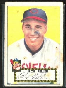 Bob Feller 1952 Topps Baseball Card #88