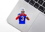 Damar Hamlin Buffalo Bills Self-Adhesive Vinyl Sticker