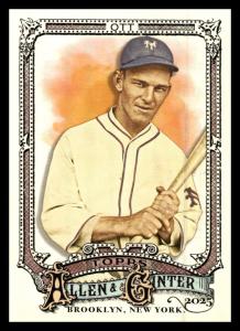 2025 Topps Allen Ginter Mel Ott SP 317