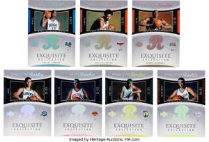2004 Upper Deck Basketball Exquisite Platinum Rookie Set