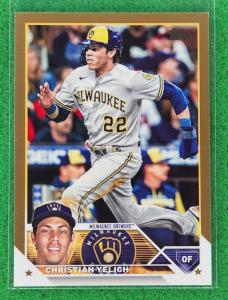 Christian Yelich Milwaukee Brewers Prizm Parallel Cards