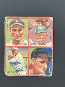 1935 Goudey R321 Ted Lyons & Friends Card