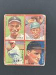 1935 Goudey R321 Ted Lyons & Friends Card
