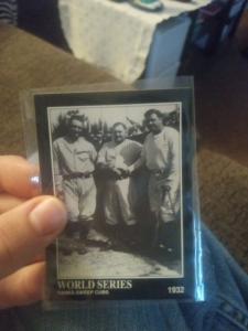 1992 Megacards Babe Ruth Collection - Legends Inside