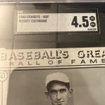1948 Mickey Cochrane Hall of Fame Card SGC 4.5
