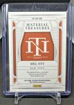 2025 National Treasures Mel Ott Player Worn Card