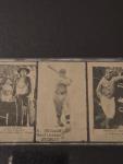1928 W565 Uncut Strip Panel Harry Heilman HOF