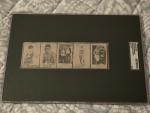 1928 W565 Uncut Strip Panel Harry Heilman HOF