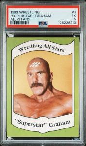 Billy Graham 1983 Wrestling All-Stars Rookie Card #1