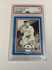 1976 Shakey's Pizza Bill McKechnie Card PSA 5