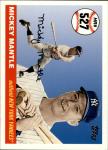 2006 Topps Mantle Home Run History Card
