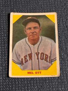 1960 Fleer Mel Ott Baseball Card #36