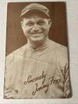 Jimmie Foxx 1939-46 Salutation Exhibit Card