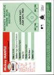 2006 Topps Mantle Home Run History Card