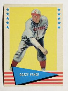 1961 Fleer Dazzy Vance #81 Baseball Card