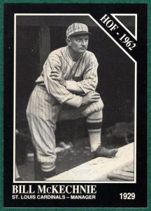 Bill McKechnie 1991 Conlon Collection Baseball Card