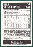 Bill McKechnie 1991 Conlon Collection Baseball Card