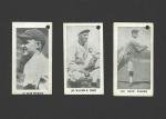 1928 W502 Card Lot - Hack Wilson, Bill Terry, Herb Pennock