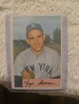 1954 Bowman Yogi Berra Baseball Card #161