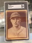 1931 Paul Waner Pittsburgh Pirates Hand Cut Card