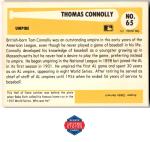 1980-87 SSPC HOF Tommy Connolly Card