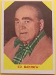 1960 Fleer Ed Barrow Yankees Baseball Card