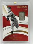 Herb Pennock Immaculate Legends Game Worn Jersey /49