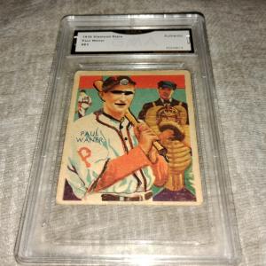1934-1936 Diamond Stars Paul Waner Sports Card