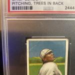1909 T206 Chief Bender Pitching Card PSA 1.5