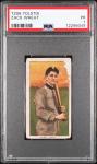 1909 T206 Zack Wheat Tolstoi Baseball Card