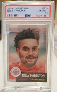 2018 Topps Living Set Billy Hamilton PSA 10