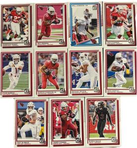 2025 Donruss Arizona Cardinals Football Team Set