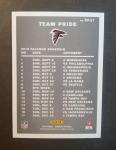 2019 Panini Donruss Atlanta Falcons Team Pride Card