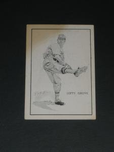 1950-56 Callahan Lefty Grove Baseball Card
