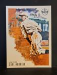 2020 Diamond Kings Carl Hubbell HOF Card
