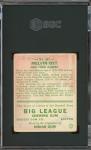 1933 Goudey Mel Ott Baseball Card #207