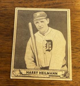 1940 Play Ball #171 Harry Heilmann Card