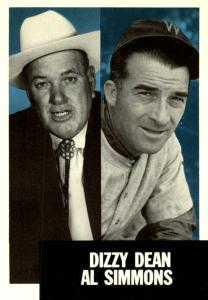 1991 Topps Archives Dizzy Dean Al Simmons HOF