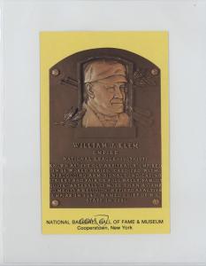1981-96 National Baseball Hall of Fame Postcards