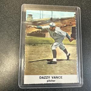 1961 Golden Press Dazzy Vance Baseball Card