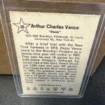 1961 Golden Press Dazzy Vance Baseball Card