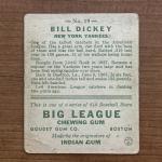1933 Goudey Bill Dickey Rookie Card N.Y. Yankees
