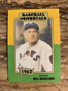 1980 Bill McKechnie Baseball Card #88 First Printing
