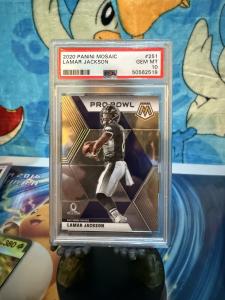 Lamar Jackson 2020 Panini Mosaic #251 PSA 10