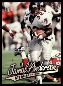Jamal Anderson 1997 Ultra #118 Football Card