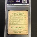 1933 Goudey Herb Pennock New York Yankees Card