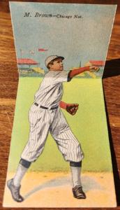 1911 Mecca T201 Mordecai Brown & Solly Hofman Cards