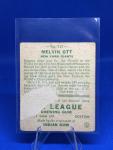 1933 Goudey Baseball Card #127 Mel Ott