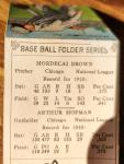 1911 Mecca T201 Mordecai Brown & Solly Hofman Cards