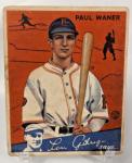 1934 Big League #11 Paul Waner Pittsburgh Pirates